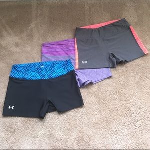Under Armour fitted heat gear shorts